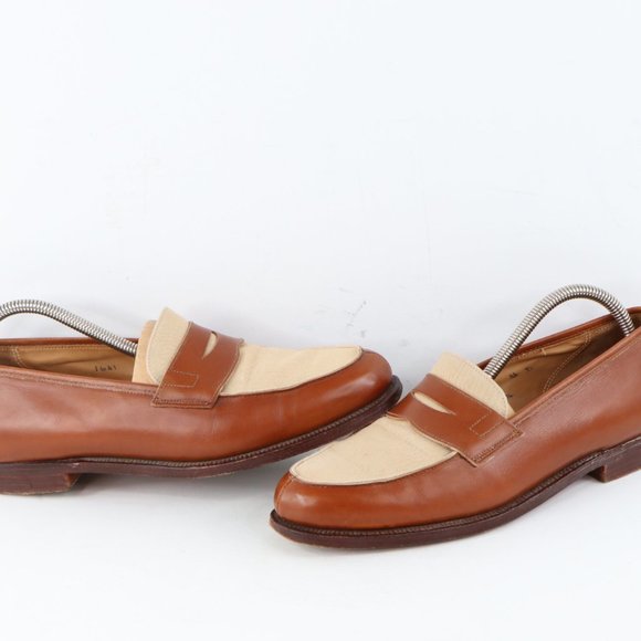Brooks Brothers Peal And Co Leather Penny Loafers main image 8